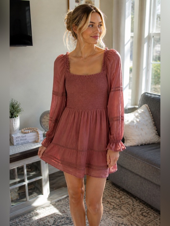 Reformation Dresses & Skirts - Reformation smocked dress